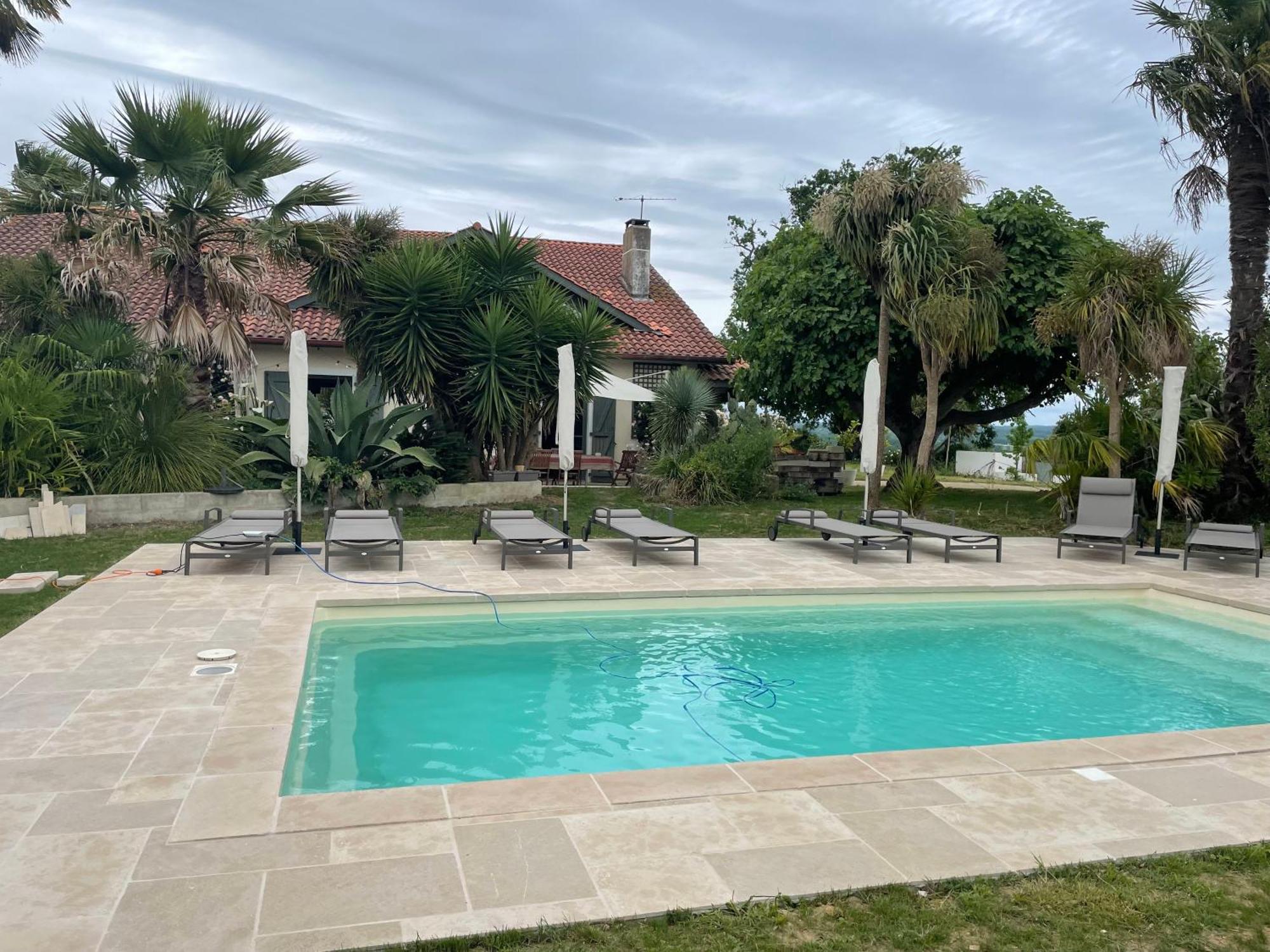 La Bastide De Guiche Entre Ocean Et Montagnes Lejlighed Eksteriør billede